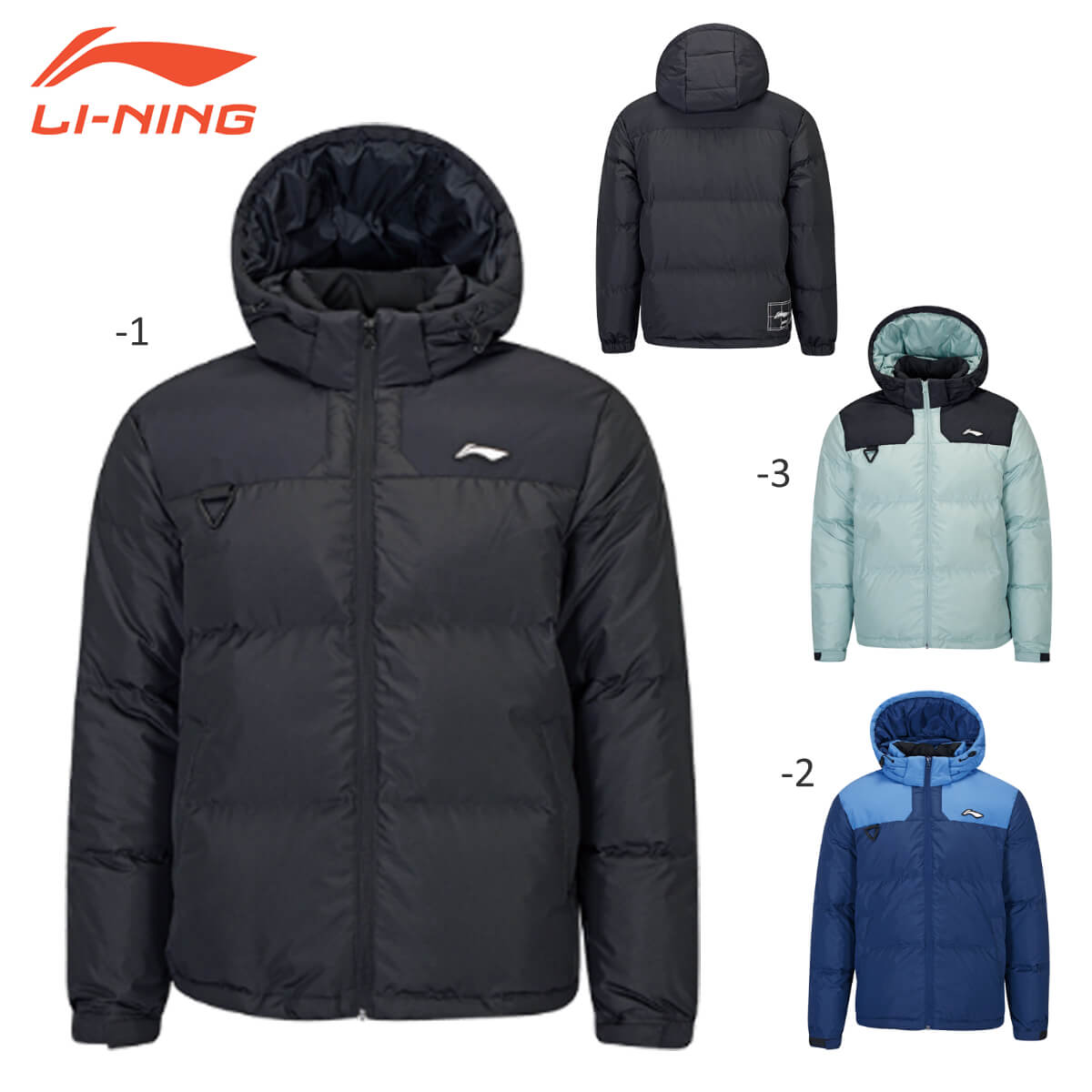 楽天市場】LI-NING AYMT061 ダウンジャケット バドミントンウェア(ユニ
