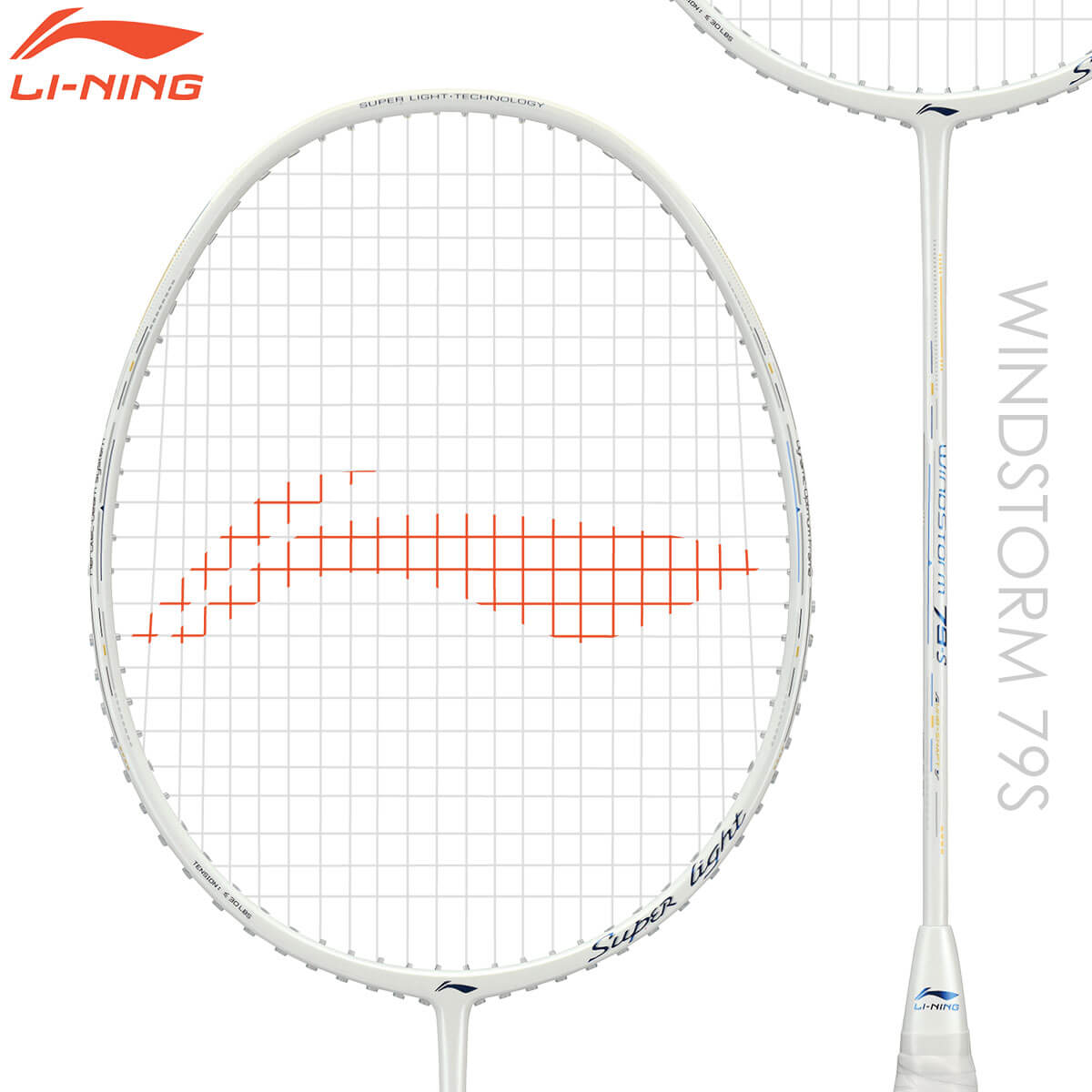 楽天市場】LI-NING WindStorm 72(WS72) 軽量(6U) バドミントンラケット リーニン【オススメガット＆ガット張り工賃無料】 :  ラケットプロショップ SUNFAST