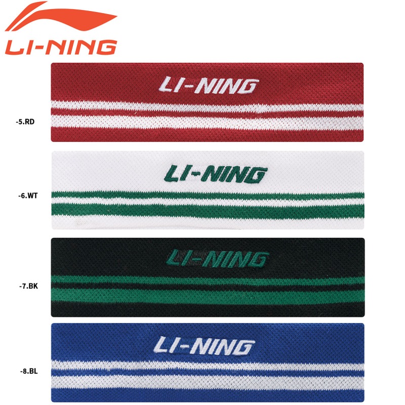 【楽天市場】LI-NING AQAR026 ヘアバンド アクセサリー バドミントン リーニン【メール便可】：ラケットプロショップ SUNFAST