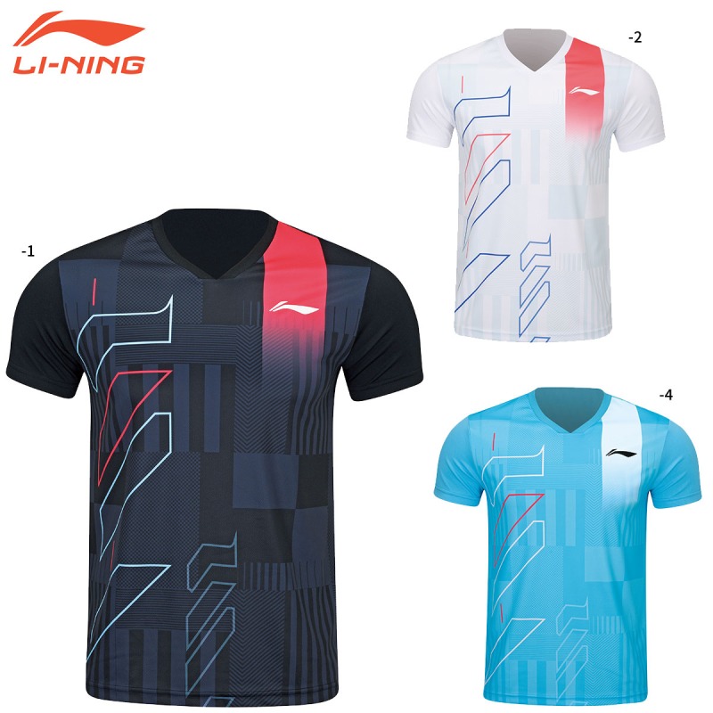 LI-NING　バドミントンウエア 大特価】LI-NING 14107 ユニ ゲームシャツ リーニン【メール便可
