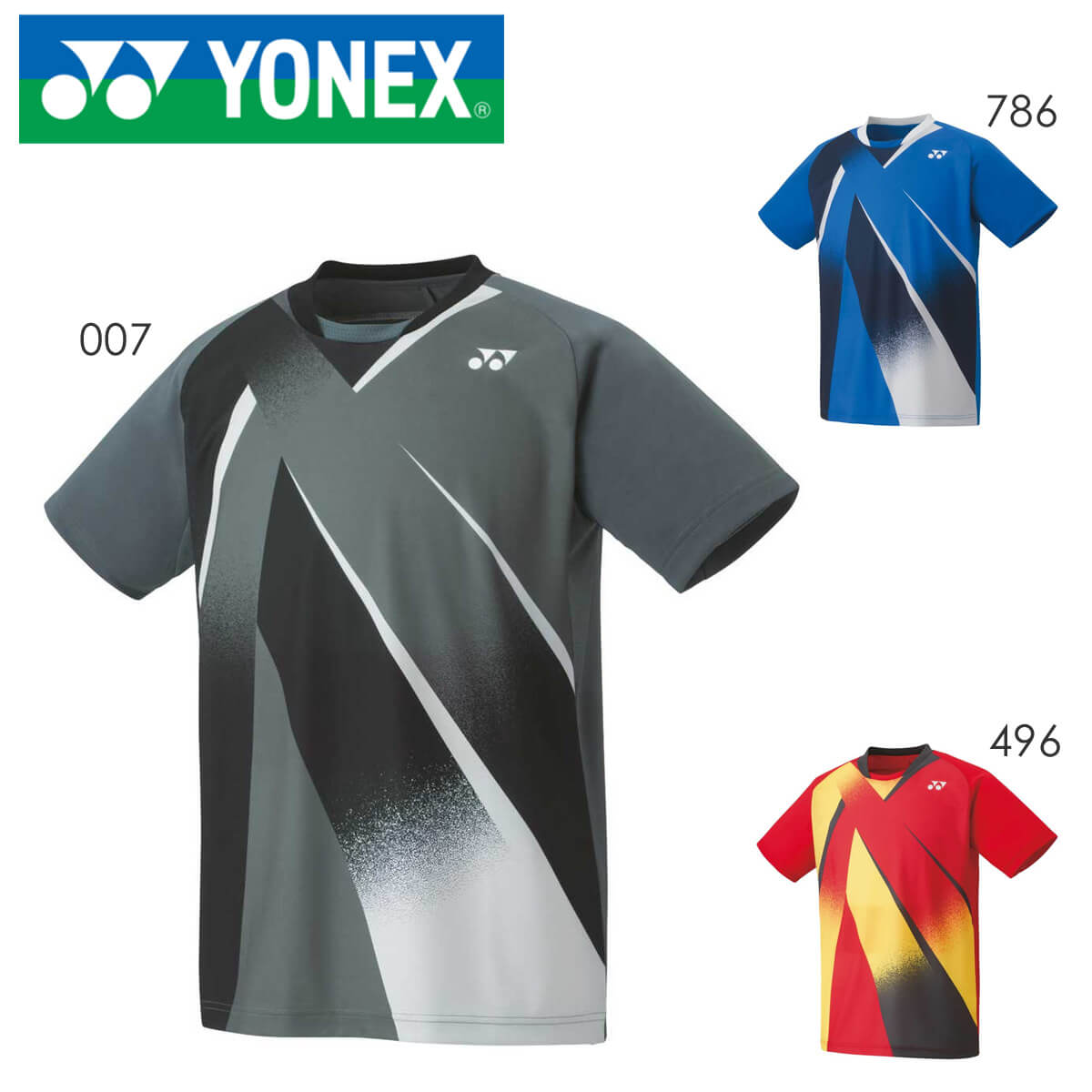 YONEX ユニ　メンズ　S 10519 YONEX ヨネックス ゲームシャツ(フィットスタイツ) 10519 メンズ