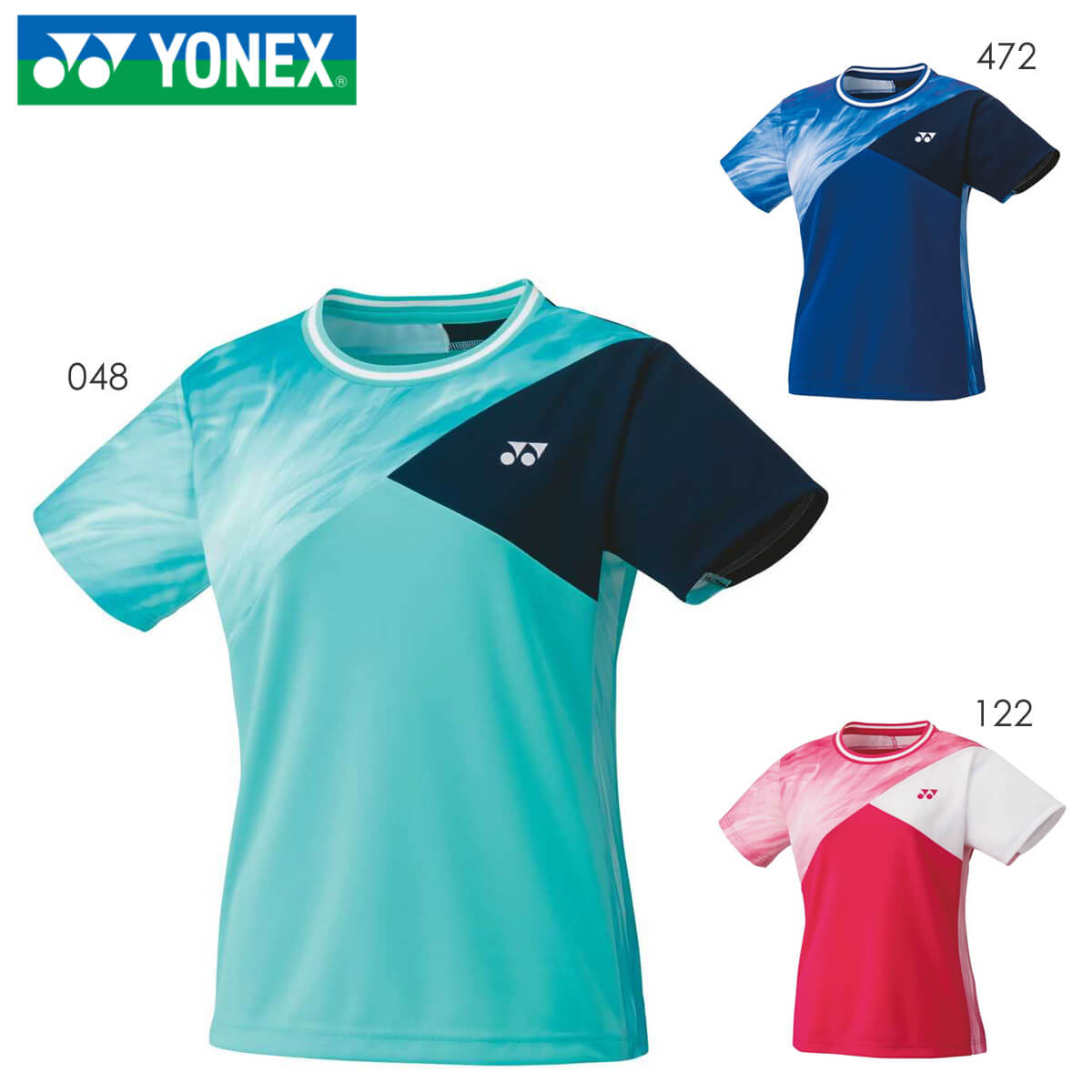 楽天市場】YONEX 20736 ウィメンズゲームシャツ(レギュラー) トップス
