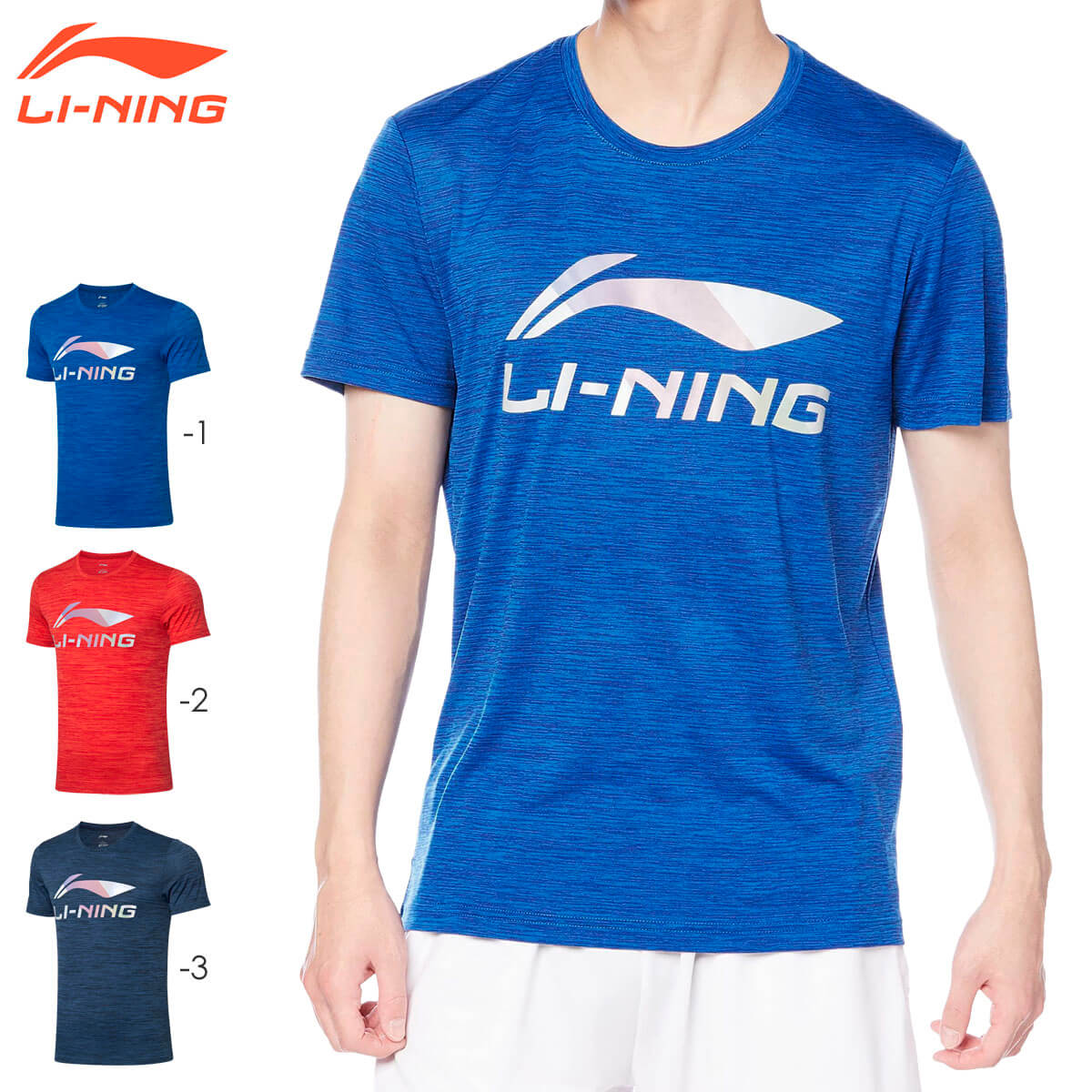 楽天市場】LI-NING ATSR233 渡辺勇大選手 #WQ スタンプTシャツ