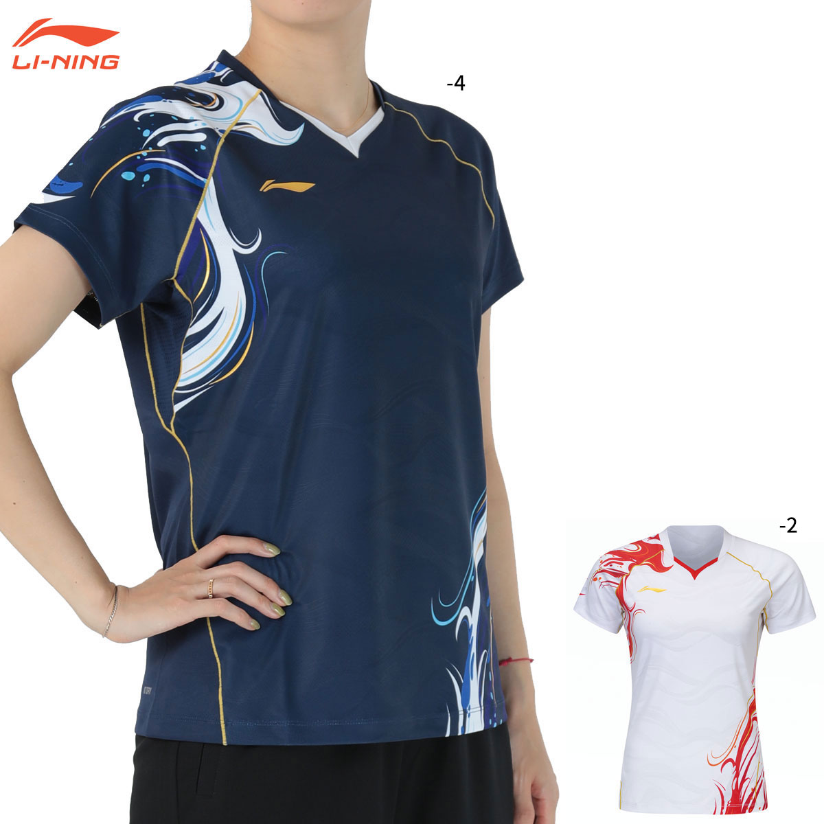 LI-NING AAYU230 ゲームウェア バドミントンウェア(レディース) リーニン【日本バドミントン協会審査合格品/メール便可】