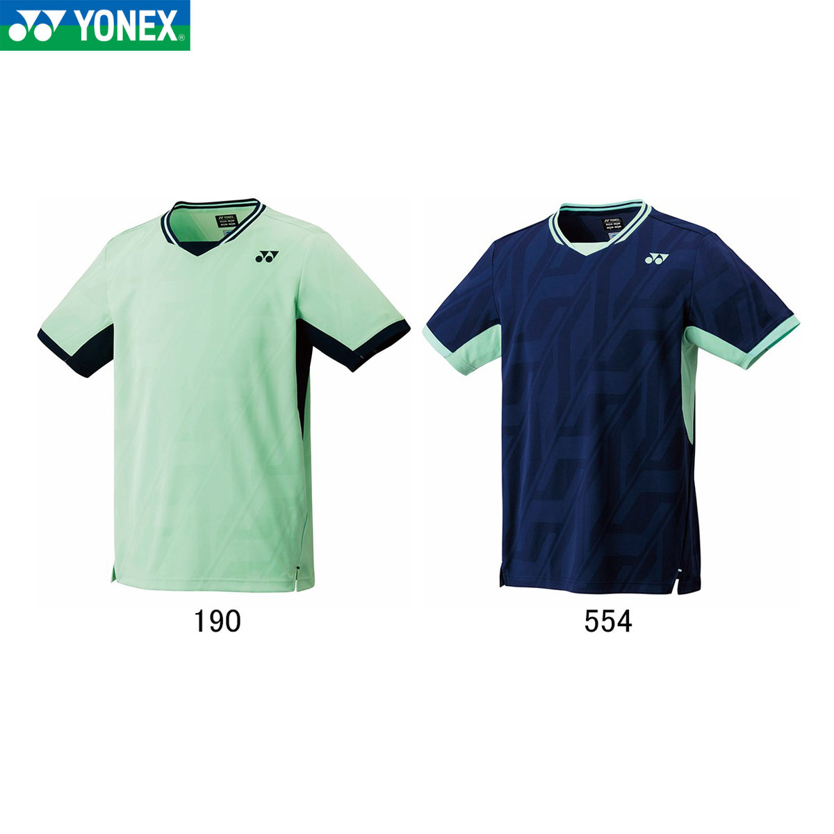 YONEX 10321 ユニゲームシャツ　ヨネックス　Ｌユニフォーム YONEX 10321 ユニゲームシャツ(フィットスタイル) ウェア(ユニ