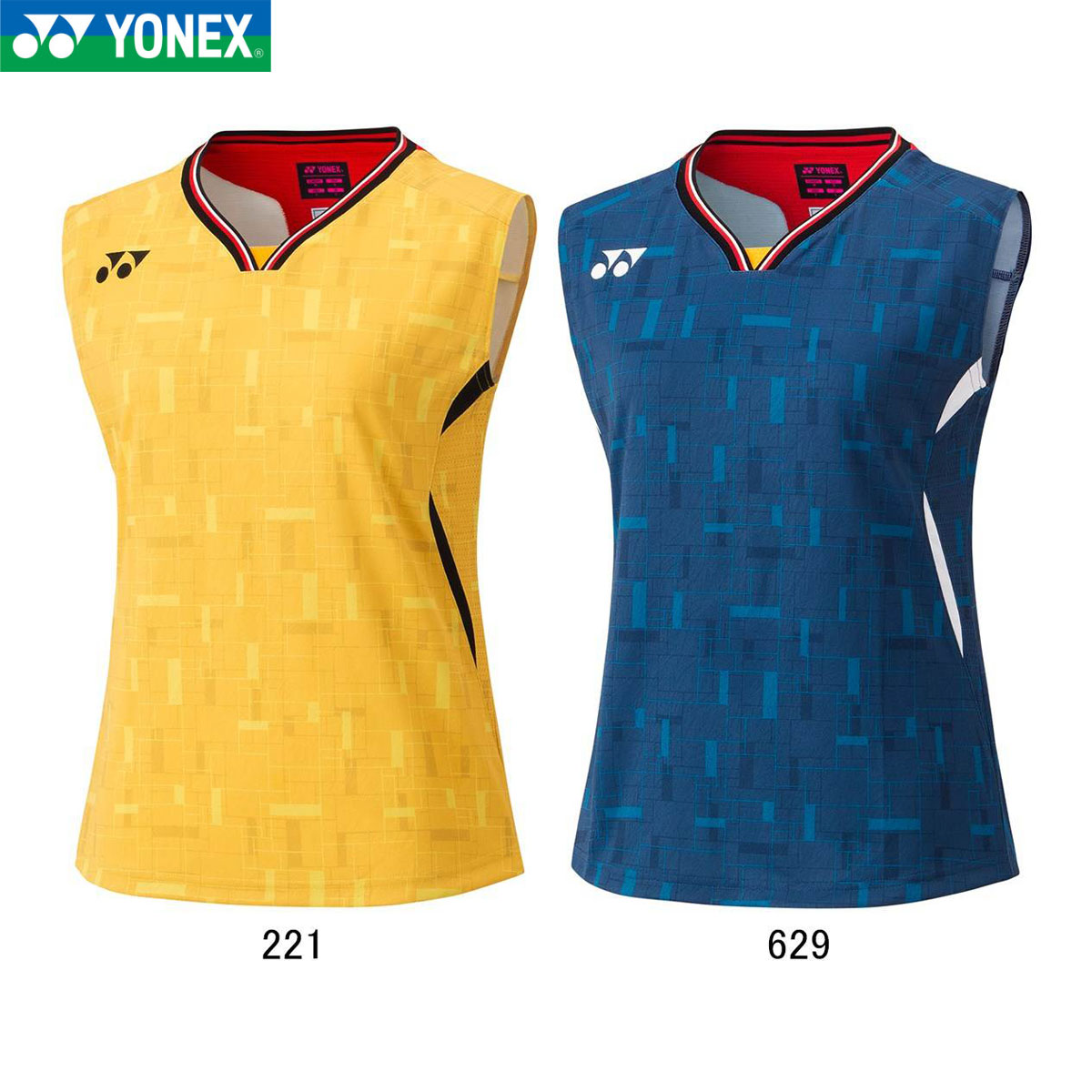 YONEX 20918Y ウィメンズゲームシャツ(ノースリーブ) ウェア(レディース) バドミントン・テニス ヨネックス 2025SS【日本バドミントン協会審査合格品/メール便可】