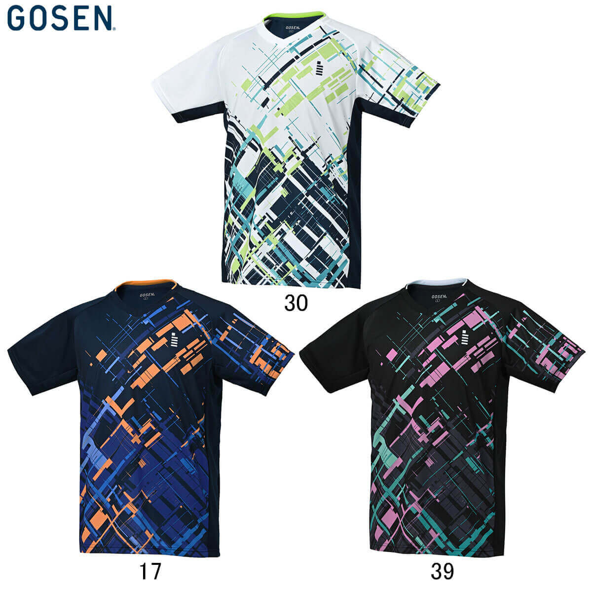 楽天市場】GOSEN T2514 ゲームシャツ(メンズ・ユニ) アパレル ウェア