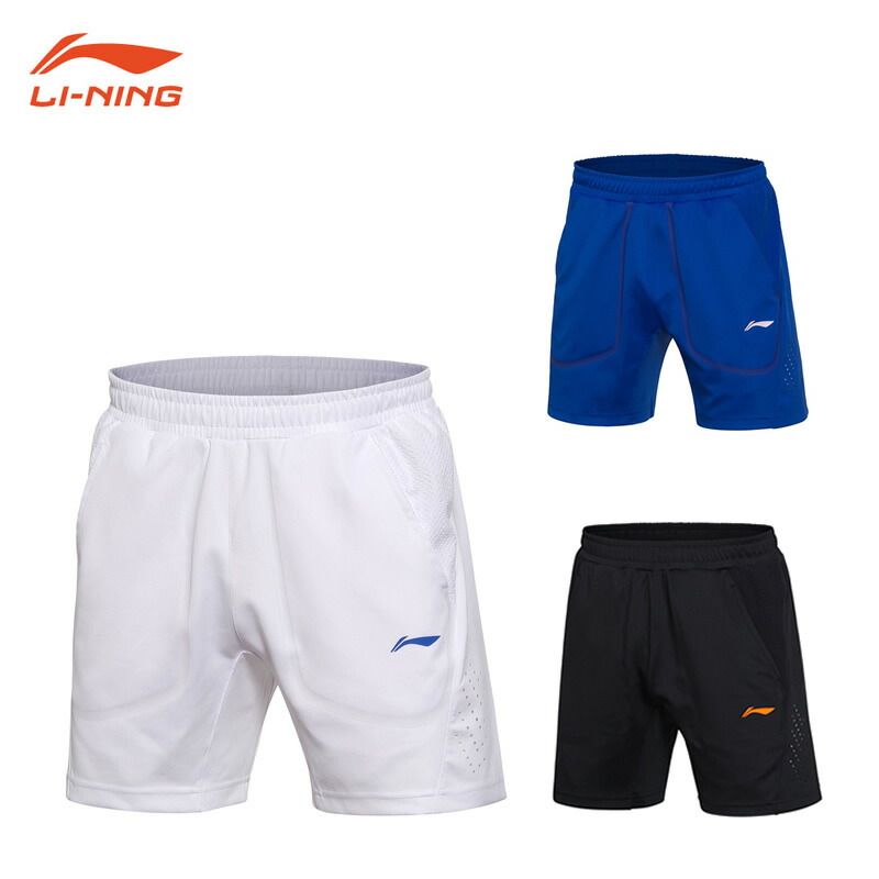 楽天市場】LI-NING AAPP413 ハーフパンツ(ユニ/メンズ/ジュニア) リーニン【日本バドミントン協会審査合格品/メール便可】 :  ラケットプロショップ SUNFAST