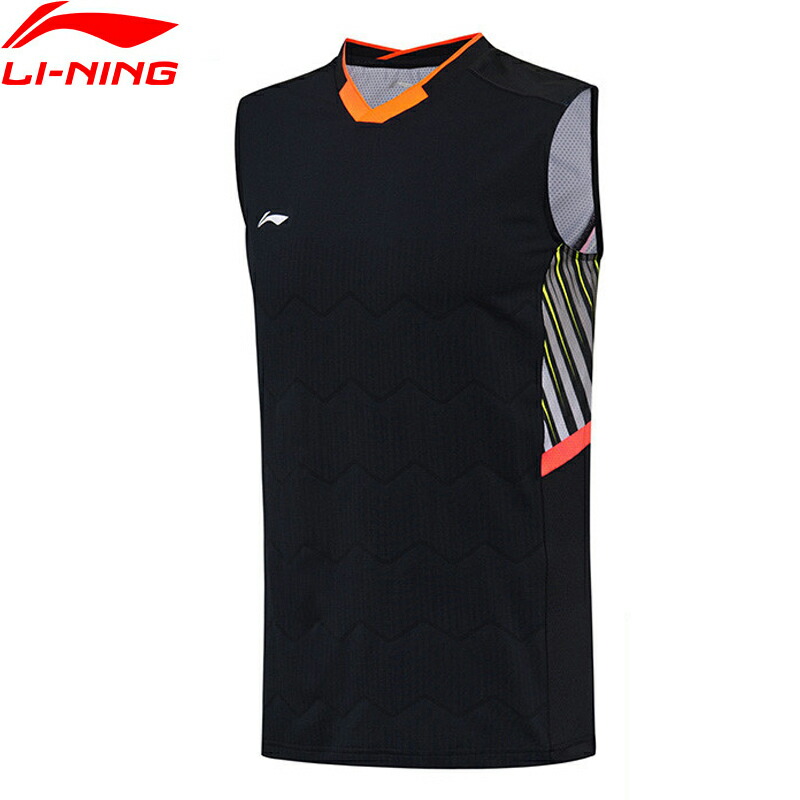 バドミントン ユニフォーム リンダンモデル ノースリーブウェア Lサイズ 楽天市場】LI-NING AVSP473 ノースリーブゲームシャツ(ユニ
