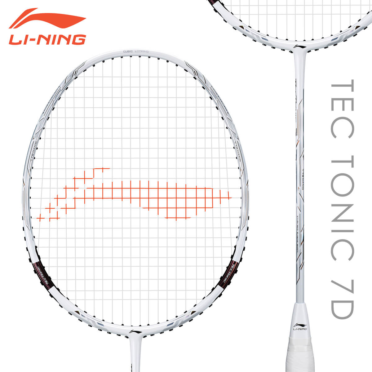 楽天市場】LI-NING TEC TONIC 7 テックトニック 7(AYPQ022) 万能型 バドミントンラケット リーニン【 日本バドミントン協会審査合格品/オススメガット＆ガット張り工賃無料】 : ラケットプロショップ SUNFAST