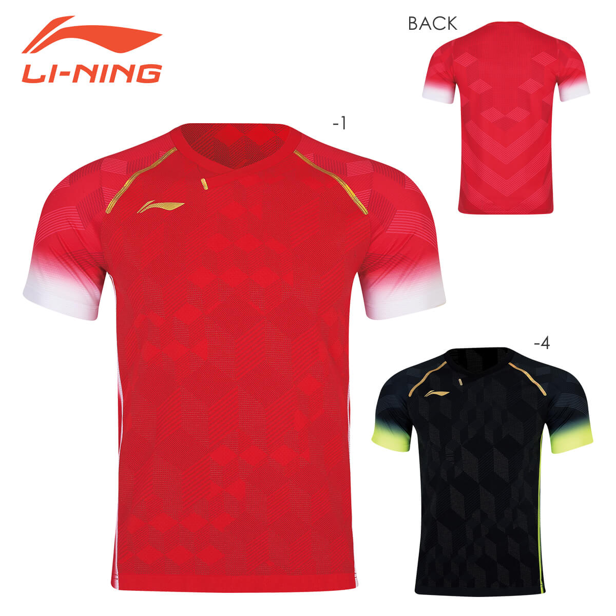 【楽天市場】LI-NING AAYQ053 ゲームシャツ(ユニ/メンズ) バドミントンウェア リーニン【メール便可】 : ラケットプロショップ  SUNFAST