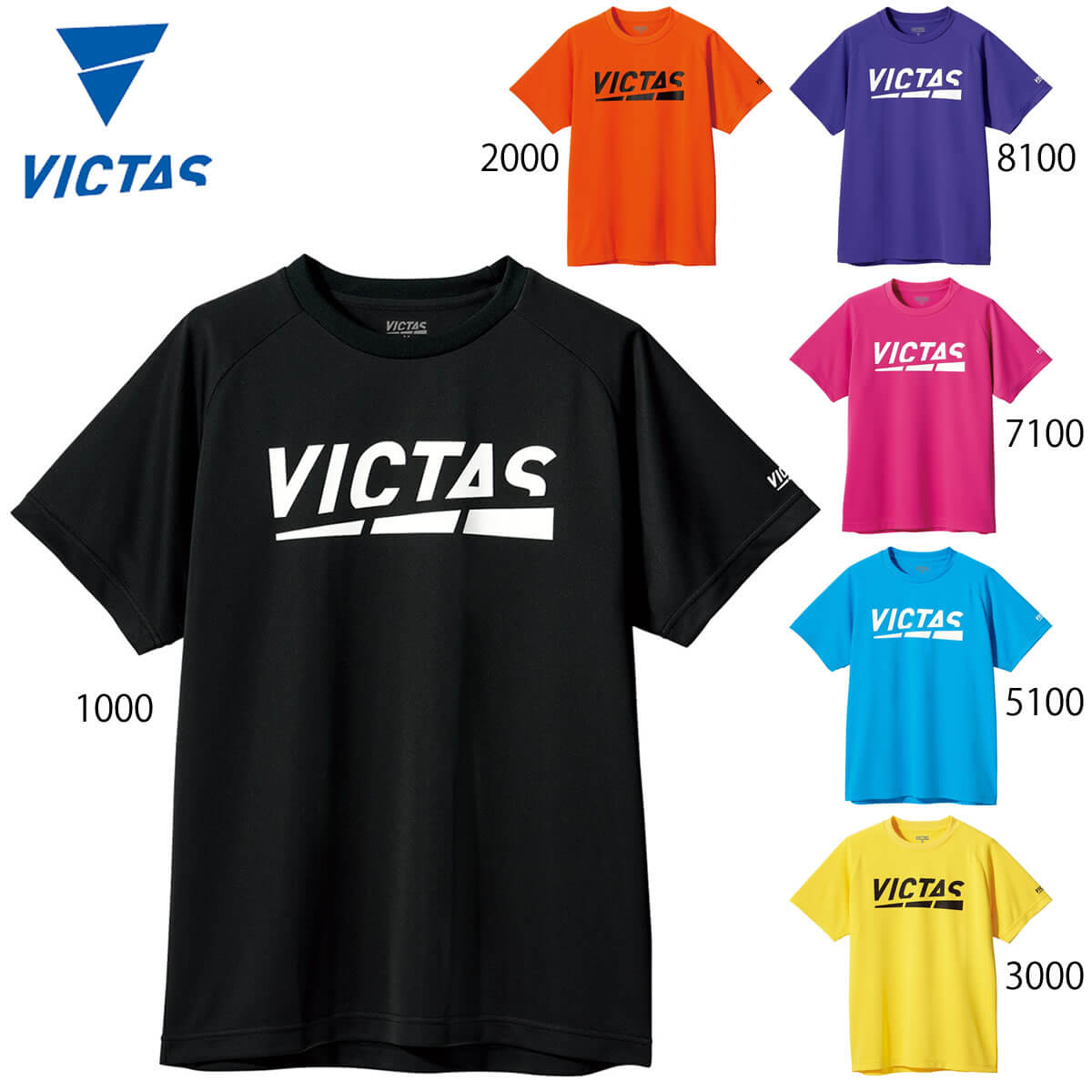 891円 即納最大半額 VICTAS 632101 PLAY LOGO TEE Tシャツ 卓球ウェア メンズ ユニ ヴィクタス 2021春夏