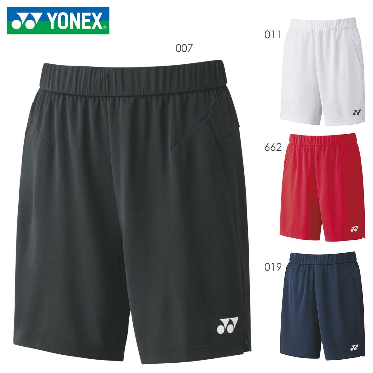 YONEX バドミントン ハーフパンツ Oサイズ 15117 YONEX 15117 メンズニットハーフパンツ テニス・バドミントンウェア