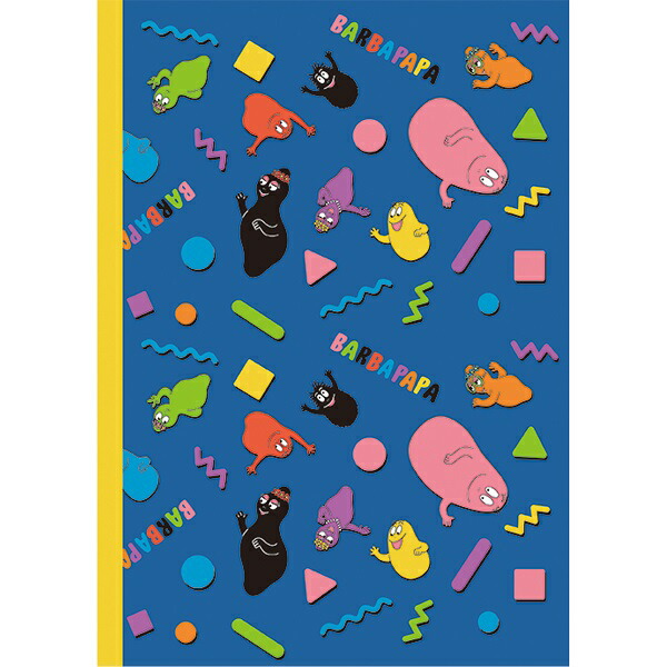 楽天市場】バーバパパ A5ノート 方眼 クリーム 家族 BBN-300