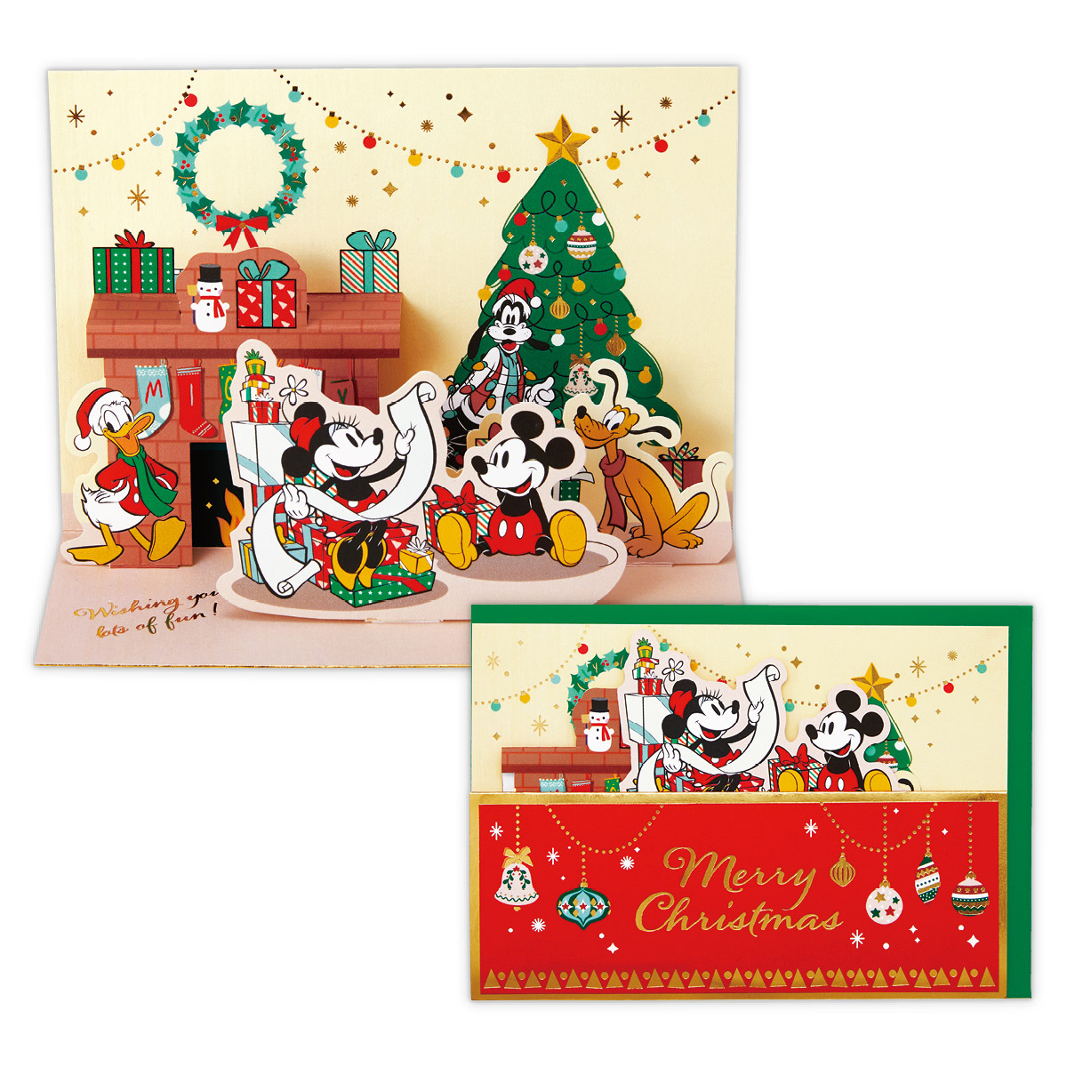 楽天市場】【24年11/8発売】 ディズニークリスマス ポストカード