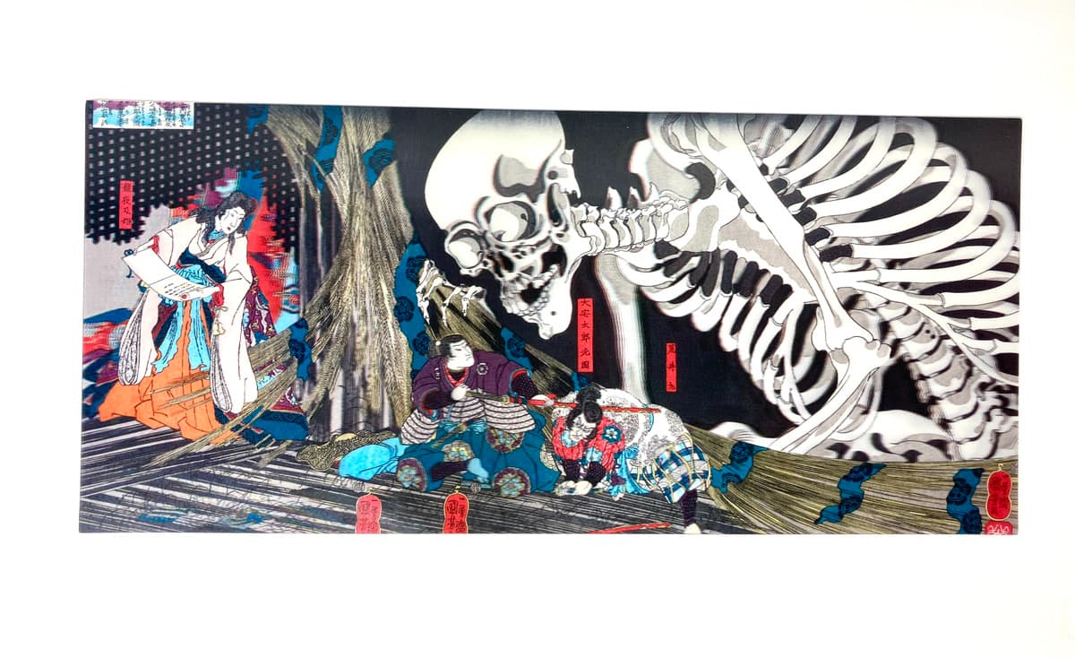 アート 版画 絵 特大 プレミア 激レア 桜・桜・桜……ネガティブな世界でポジティブな絵を パリでD・ハースト