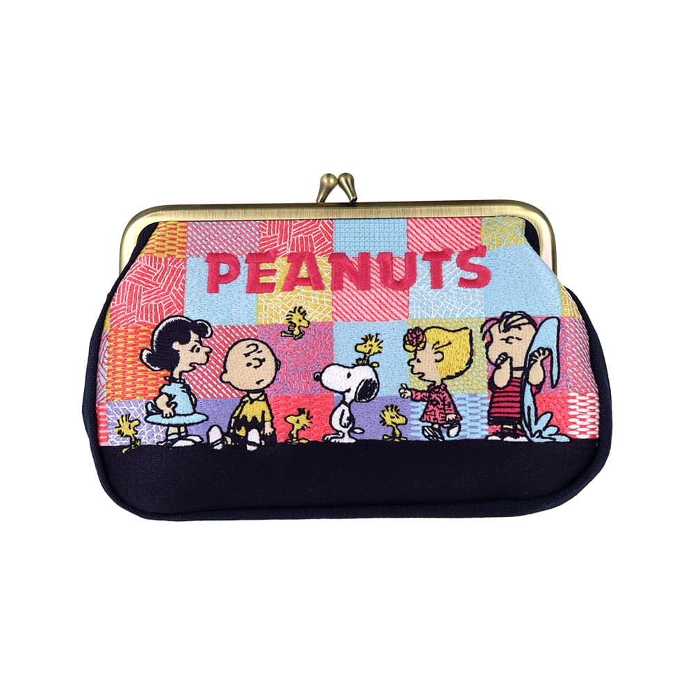 楽天市場】スヌーピー 畳刺繍ペンポーチ ミニがま口 ウッドストック柄