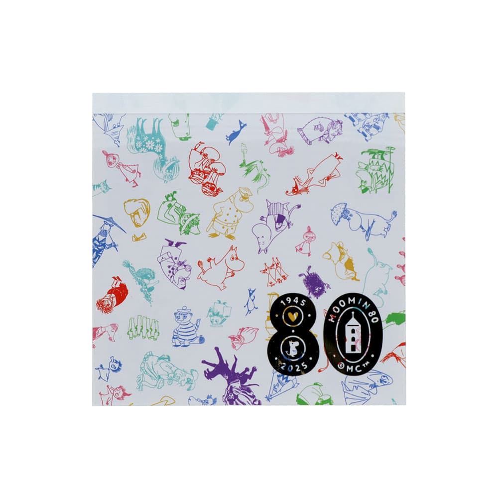 Sun-Star x Moomin Square Memo Pad - All-Stars (80th Anniversary Edition)