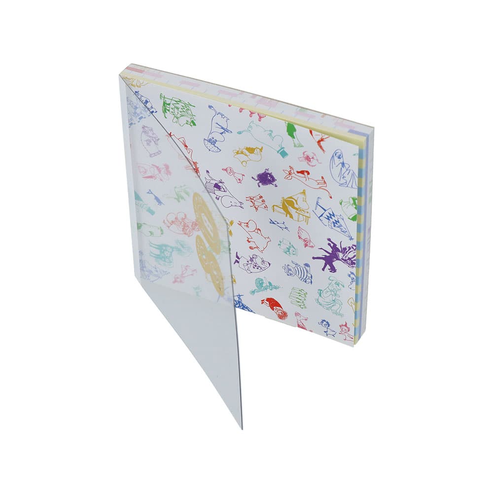 Sun-Star x Moomin Square Memo Pad - All-Stars (80th Anniversary Edition)