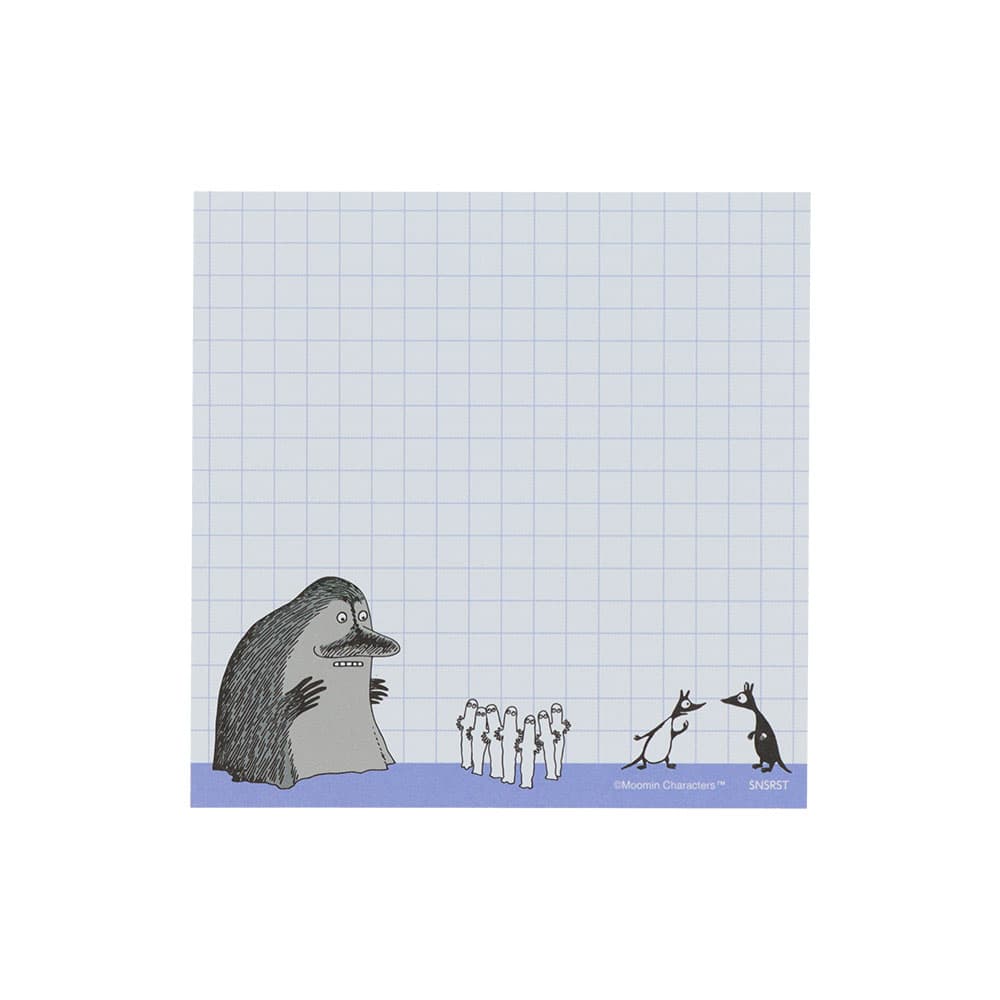 Sun-Star x Moomin Square Memo Pad - All-Stars (80th Anniversary Edition)