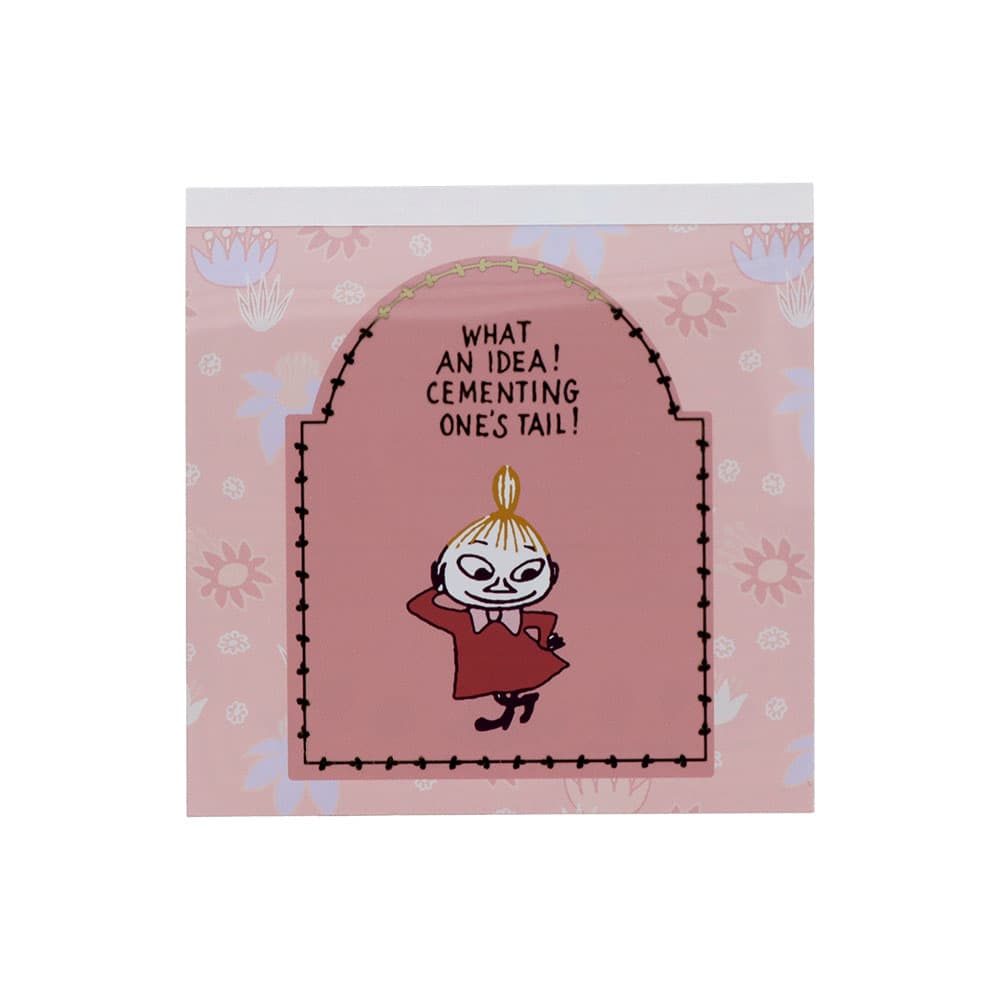 Sun-Star x Moomin Square Memo Pad - Little My (80th Anniversary Edition)