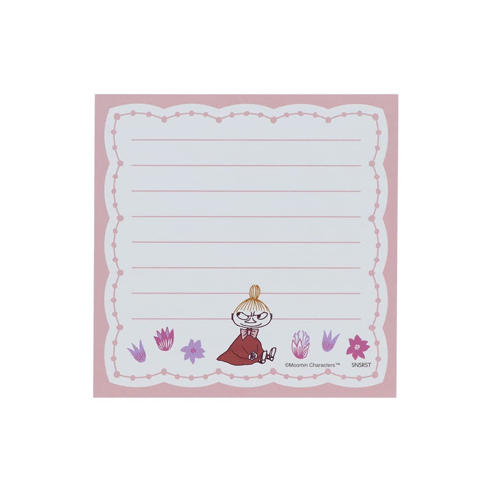Sun-Star x Moomin Square Memo Pad - Little My (80th Anniversary Edition)