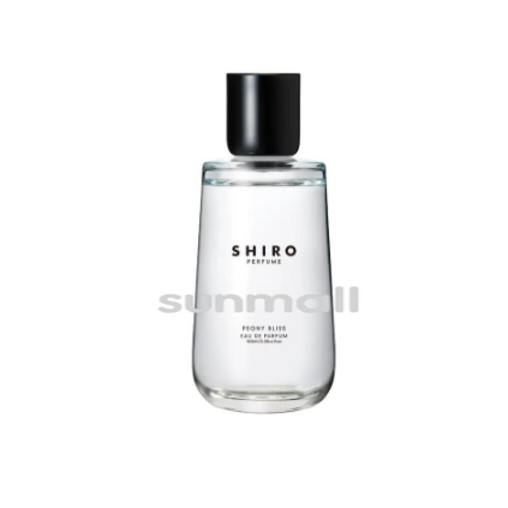 shiro シロ PEONY BLISS ピオニー ブリス オードパルファン100mL／オードパルファン置き目品 ピオニー×サクラ色×ムスクの窈窕たるな芳ばしさの音楽的調和 差し上げ物 差し上げ物 一般受け 芳ばしさ 成人女性用 香料