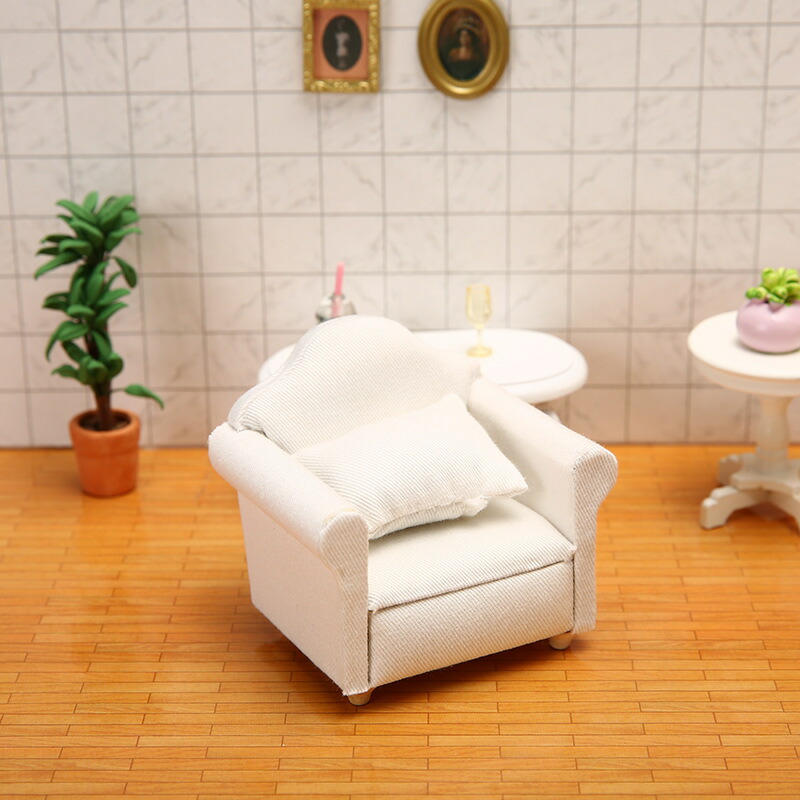 楽天市場】90000015（1点）ドールハウス ミニチュア 家具 花柄の