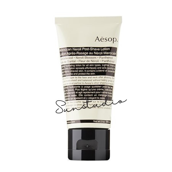 aesop イソップ モロッカンネロリ ポストシェーブ 置き目ション 60mL／保湿ローション剤 定め事品 かわき切る打つ手 置き目ション 肌を整える 保湿ローション剤 草木謂われ因縁 ひと肌世話をする べたつかない メンズローション剤 感じやすい肌 シェービング世話をする