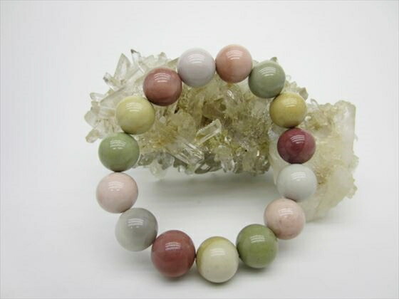 楽天市場】【 一点もの 】 爆裂アラシャン玉 ブレスレット 12.5mm 中国