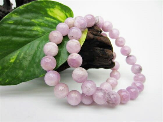 楽天市場】【ブレスレット】クンツァイト品質AAΦ11〜11.8mm : 天然石