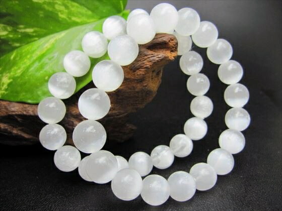 楽天市場】【希少】セレナイトAAA8mm ブレスレット 天然石