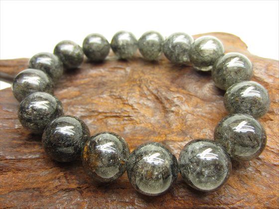 楽天市場】【ブレスレット】ブラックルチルクォーツ品質AAΦ13.7±0.2