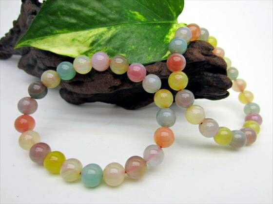 楽天市場】高品質 天然 塩源メノウブレスレット/連材売り ソルトソース