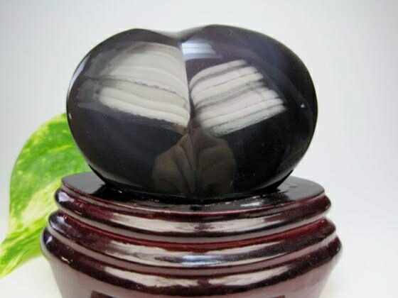 楽天市場】2340g 超綺麗☆雪花オブシディアン原石【台座 付き】【送料