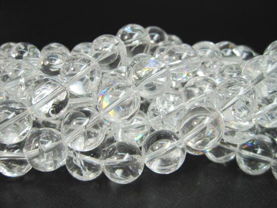 【連売り商品】<br>ヒマラヤレインボー水晶 <br>(アイリスクォーツ)<br>品質ＡＡＡＡＡ<br>Φ12.2±0.2mm<br>【鑑定済み】