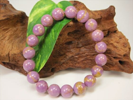 楽天市場】【ブレスレット】パープライト品質AAAΦ9.6±0.2mm【一点物