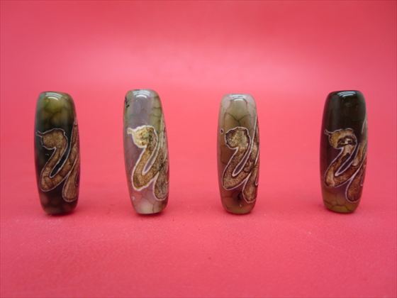 楽天市場】【チベット高級至純天珠】白蛇天珠38-40×12mm : 天然石のお