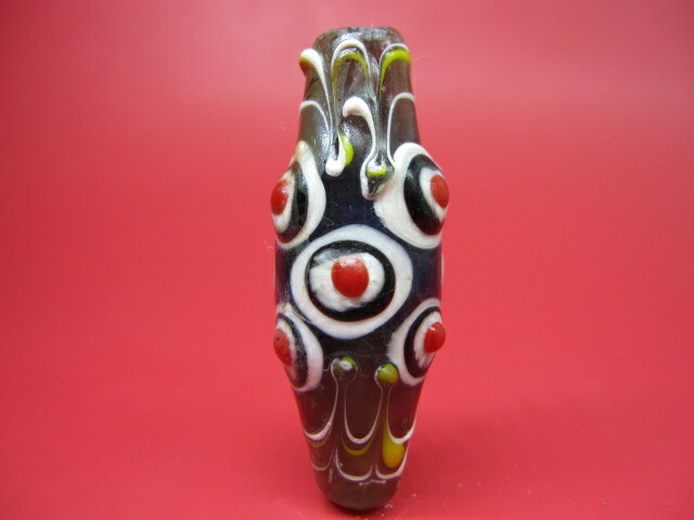 チベット高級至純天珠 観音天珠 ペンダントトップ ダイヤタイプ 天然模様入り 一点物 チベット高級至純天珠 観音天珠 ペンダントトップ ダイヤタイプ 天然