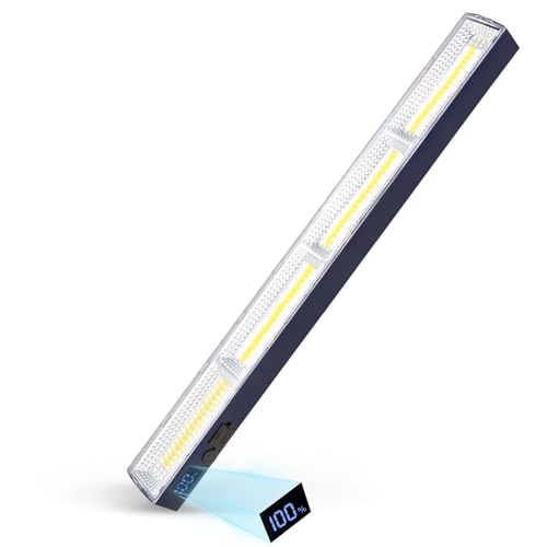 LETOUR LEDライト 充電式 led マグネット付きライト 作業灯 取付簡単 大容量 LED残量表示 Type-C充電 超高輝度 三色温