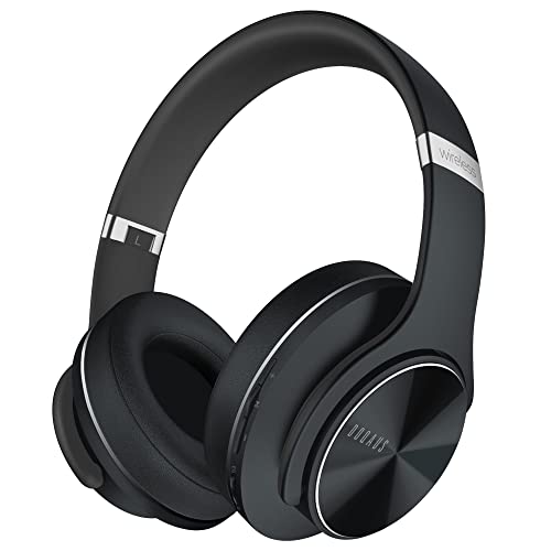DOQAUS(ドカアス) ヘッドホン Bluetooth5.3 ワイヤレスヘッドホン 最大80時間連続再生 3EQサウンドモード オーバーイヤー