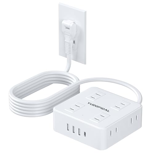 YUDOFICAL 延長コード 2m 電源タップ usb コンセント 10個口以上 電源タップ タイプC*1+USB-Aポート*3+AC差込口*