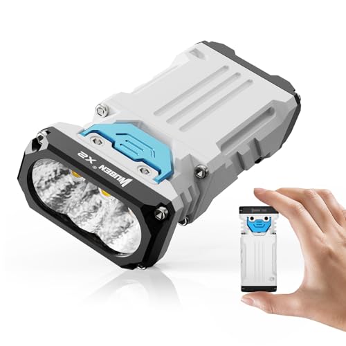 WUBEN(ウーベン) X2 豪然たる 1800lm 申し受ける式懐中照明ランプ USB-C申し受ける式 小型懐中照明ランプ 6座標軸調光流行り物 IP68雨合羽 LED照明ランプ