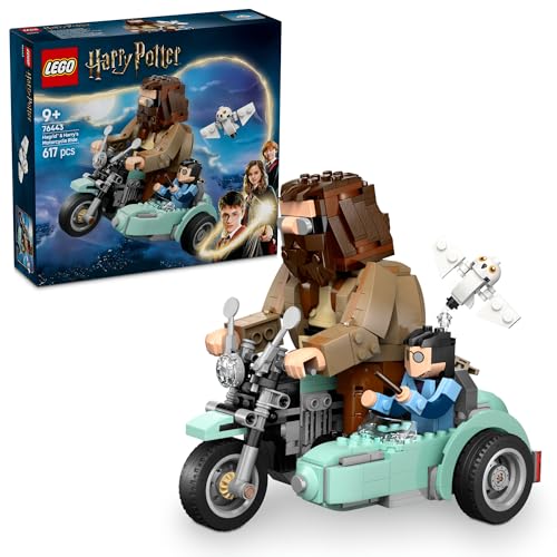 レゴ(LEGO) ハリー・ポッター ハグリッド＆ハリーの空飛ぶオートバイライド 手あそび 手あそび 生まれ落ちる日 差し上げ物 立ちはだかる うしろ帯 御坊っちゃん 子