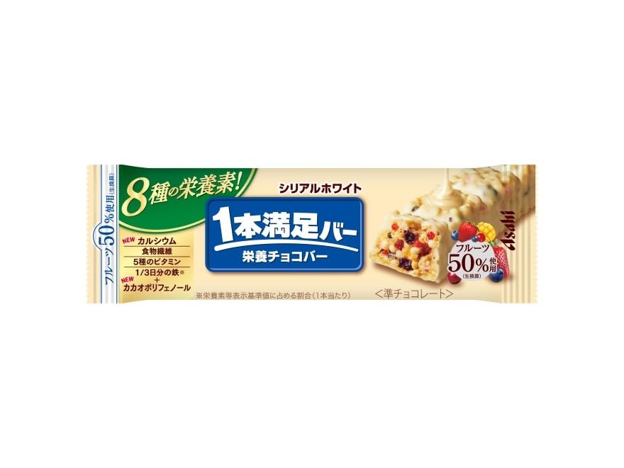 アサヒグループ食品 1本満足バー シリアルホワイト 1本 ×36本