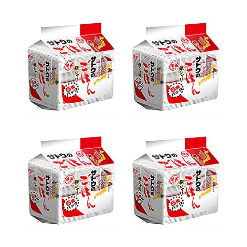 サトウ食品 サトウのごはん 銀シャリ 200g 5食パック 4個セット 20食