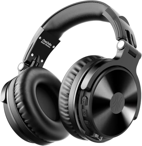 OneOdio Pro C ワイヤレスヘッドホン 最大110時間駆動 重低音強化 Bluetooth 5.2 有線/無線両用 オーバーイヤー マ