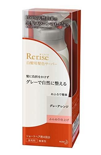 リライズ 白髪染め グレーアレンジ (自然なグレー) ふんわり仕上げ 男女兼用 本体 155g
