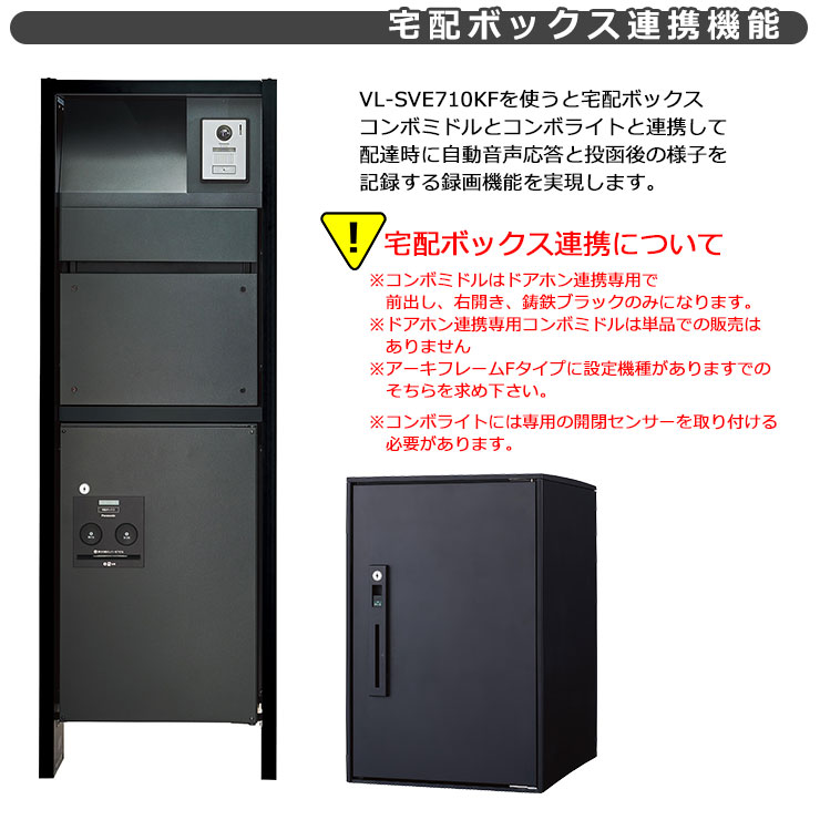 パナソニック テレビドアホン VL-SVE710KF 子機 住宅設備家電