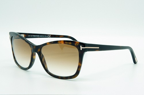同梱不可】 TOMFORDカスタムサングラス TF5424-052 55SIZE BROWN